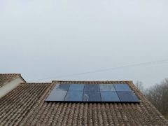 installation photovoltaique 6 kw en autoconsommation avec vente du surplus à marsaneix en dordogne