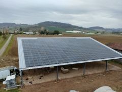 installation 100 kw réalisée pour notre partenaire arkolia à clairac dans le lot-et-garonne