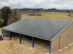 installation 108,800 kw réalisée à Meymac en corrèze