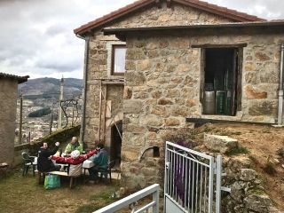 Projection chaux/chanvre sur murs intérieurs.