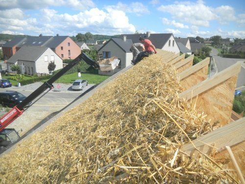 Nouvelle construction d'une maison unifamiliale, entrepot et bureaux