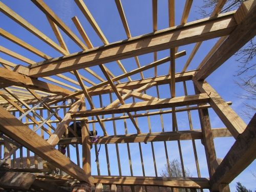 De l'arbre au faitage - Pan de bois dans le Perche