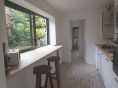 Rénovation d'une maison de 76 m², rue Saunière