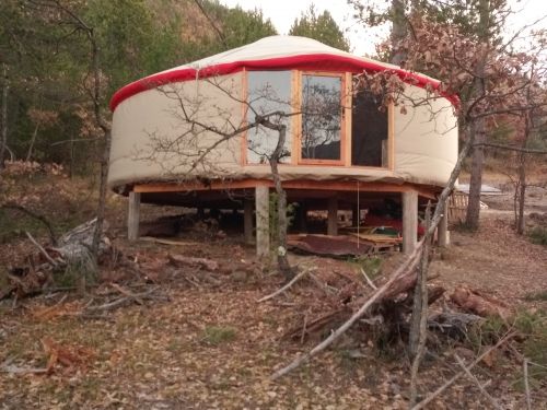 Installation sur Yourte