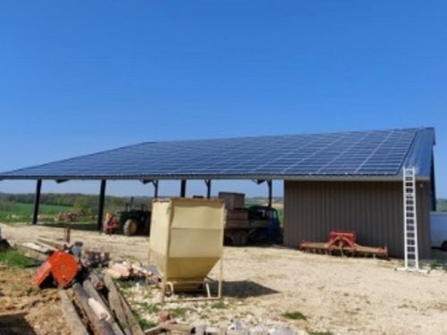 installation 100 kw réalisée pour notre partenaire arkolia à saint puy dans le gers