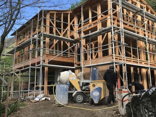 Maison ossature bois / chanvre