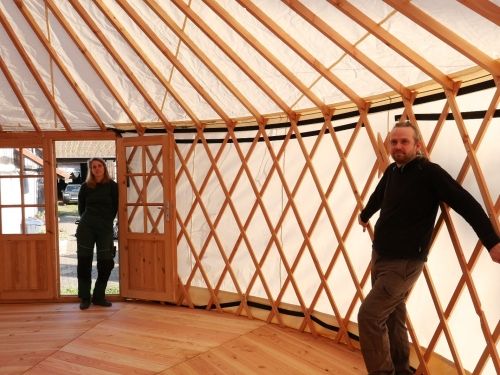 Yourte événementielle