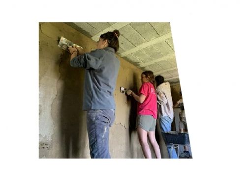 Accompagnement chantier participatif - correction thermique terre paille