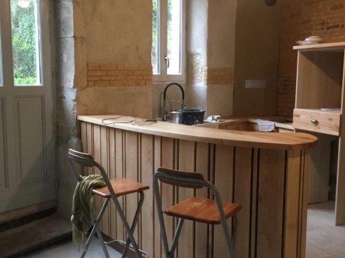 Fausses briques en Chaux-Platre