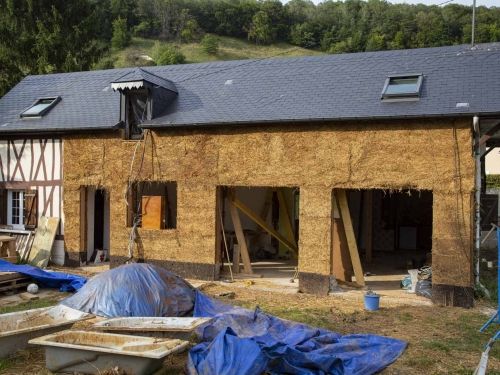 Remplissage Terre Paille à Rouen