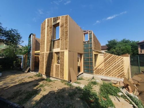 Maison paille et chaux-chanvre à Muret