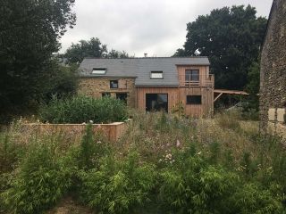 Maison pierre et bois