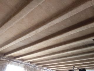 Plafond en terre crue