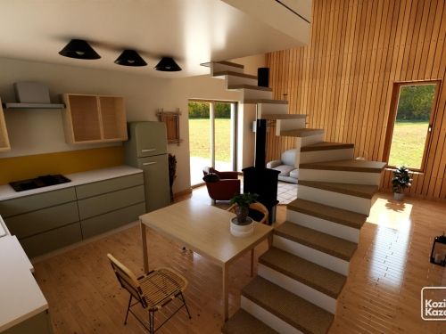 Conception visuelle - Petite maison en paille