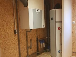 VMC double FLux avec puit canadien sur maison étage type Passive.