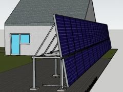 Installation de panneau photovoltaïque avec optimisation simple pour privilégier une auto consommation