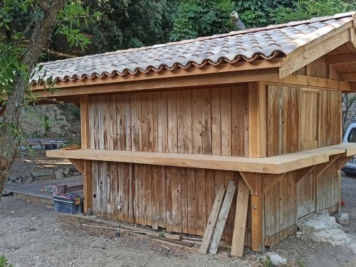 Cabane style échoppe