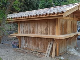 Cabane style échoppe