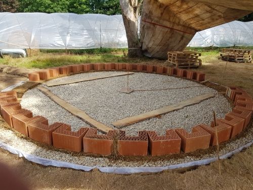 Murs en paille porteuse