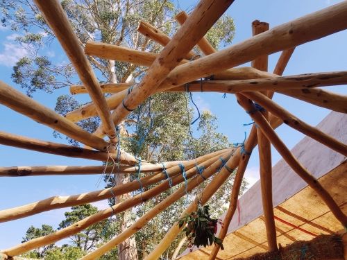 Charpente auto-portée