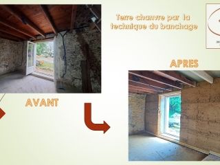 Encadrement d'un chantier participatif terre chanvre