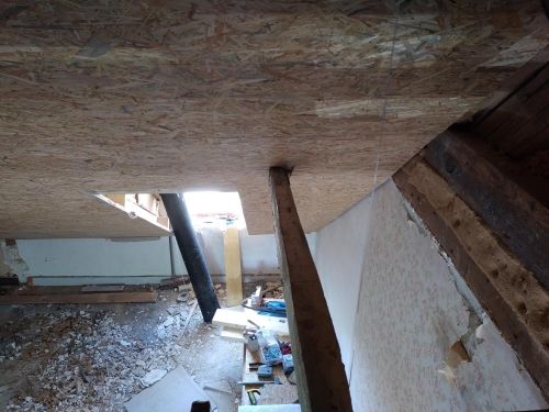 Isolation en laine de bois triple épaisseur 