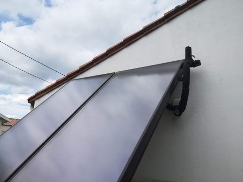 Chauffe eau solaire en réemploi