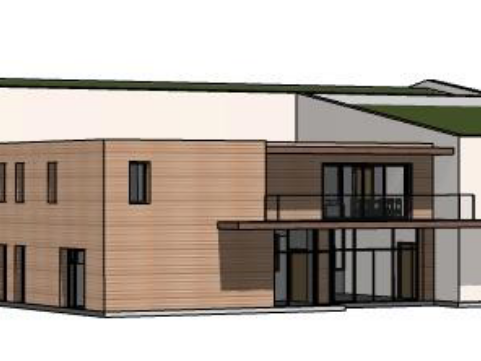 Habitation et cave viticole