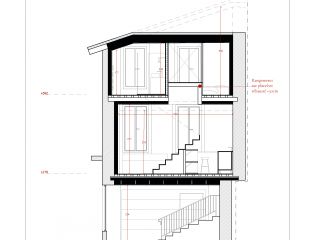 Rénovation d'un immeuble de commerce ancien