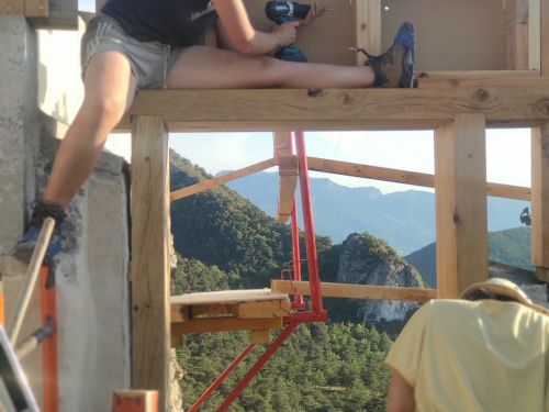 Rénovation collective d'une bâtisse en pierre