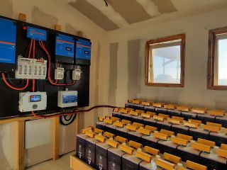 Chantier pour une autonomie électrique en site isolé