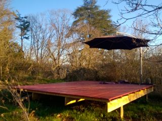 Terrasse à faible impact environnemental