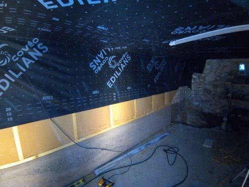 Accompagnement pour l'isolation d'une cave.