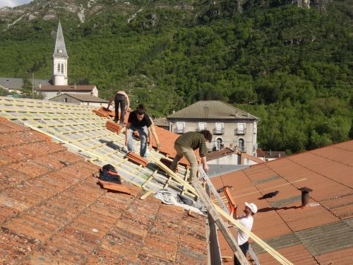 Réfection complète de la toiture 