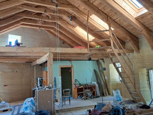 Chantier participatif & formation chaux/chanvre