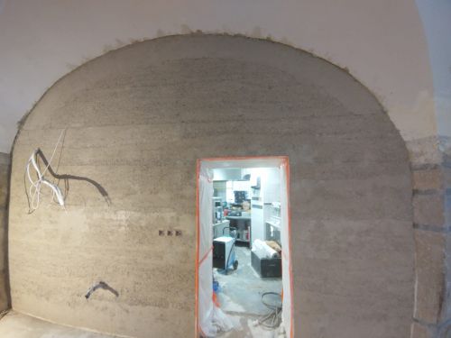 Chantier participatif d'un chaux - chanvre banché