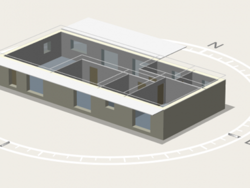 Etude thermique maison terre paille