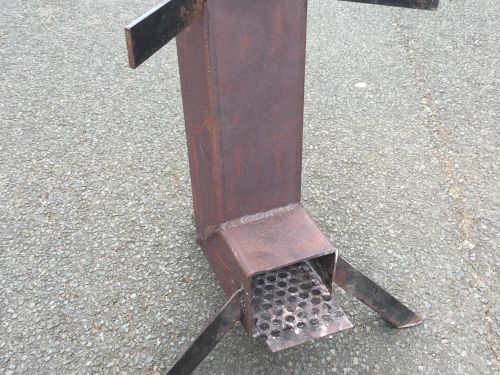 Cuiseur à bois rocket