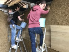 Chantier école - Rénovation d'une maison de pêcheurs sur la côte de Jade