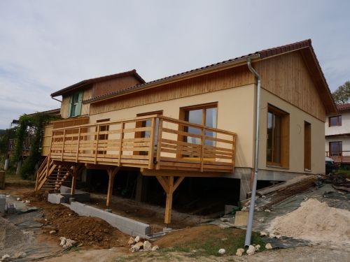 Maison ossature bois/paille