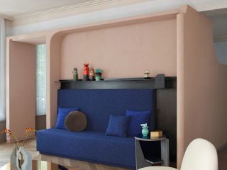 Enduits terre dans le luxe contemporain