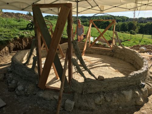 Démarrage de chantier Dôme-terre