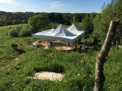 Démarrage de chantier Dôme-terre