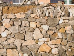 Mur de soutènement - Saint Arnac