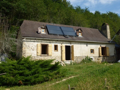 Installation poêle bouilleur et chauffe-eau solaire