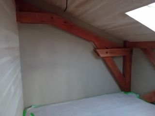 Enduit de finition chaux/sable 