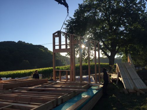 Encadrement technique pour la construction d'une maison bioclimatique 