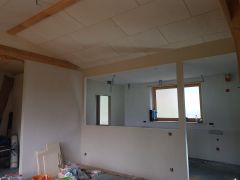 Construction maison bois, isolation paille