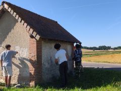 Chantier jeunes - Rénovation d'un abri d'ancienne gare