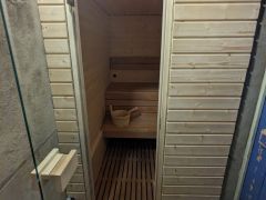 Réalisation d'un sauna 